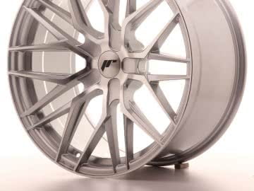 Japan Racing Jr28 20X10 Et20-40 5H Blank Silver Ma