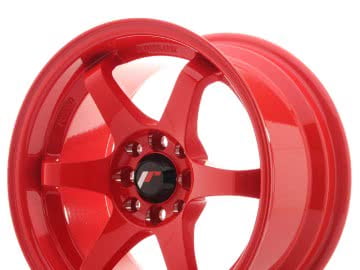 Japan Racing Jr3 15X8 Et25 4X100/108 Red