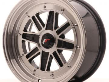 Japan Racing Jr31 15X7.5 Et20 4H Blank Black Mach