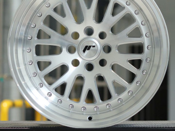 Jr Wheels Jr10 16X9 Silver Machined Face