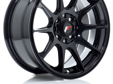 Jr Wheels Jr11 15X7 Et30 4X100/108 Gloss Black