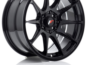 Jr Wheels Jr11 16X8 Et25 4X100/114 Gloss Black