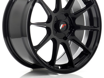 Jr Wheels Jr11 17X8 Et20-35 5H Blank Gloss Black