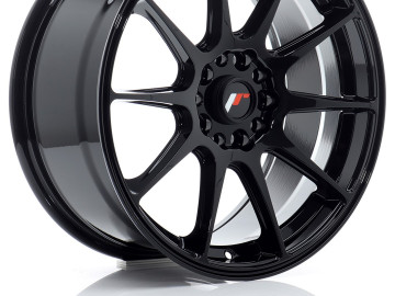 Jr Wheels Jr11 17X8 Et25 4X100/108 Gloss Black