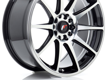 Jr Wheels Jr11 18X8,5 Et35 5X100/108 Black Machined Face