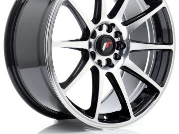 Jr Wheels Jr11 18X8,5 Et35 5X100/108 Black Machined Face