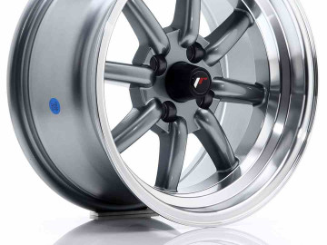 Jr Wheels Jr19 15X8 Et20 4X100 Gun Metal