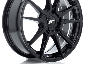 Jr Wheels Jr21 17X7 Et20-40 5H Blank Gloss Black