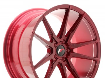Jr Wheels Jr21 20X10 Et40 5X112 Platinum Red