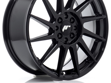 Jr Wheels Jr22 17X7 Et25 4X100/108 Glossy Black