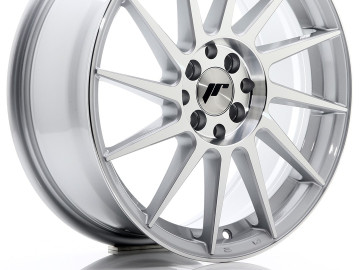 Jr Wheels Jr22 17X7 Et25 4X100/108 Silver Machined Face