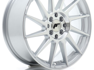 Jr Wheels Jr22 17X7 Et25 4X100/108 Silver Machined Face