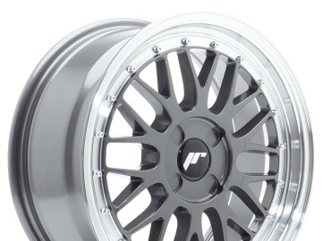 Jr Wheels Jr23 17X7,5 Et20-40 4H Blank Hyper Gray W/Machined Lip