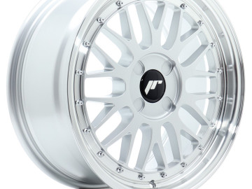 Jr Wheels Jr23 17X8 Et20-45 4H Blank Hyper Silver W/Machined Lip