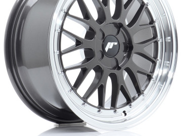 Jr Wheels Jr23 18X8,5 Et25-48 5H Blank Hyper Gray W/Machined Lip