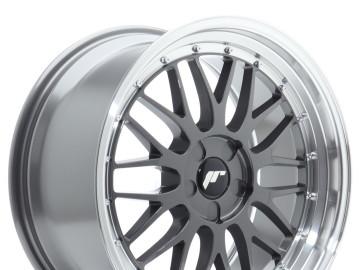 Jr Wheels Jr23 19X10 Et20-51 5H Blank Hyper Gray W/Machined Lip