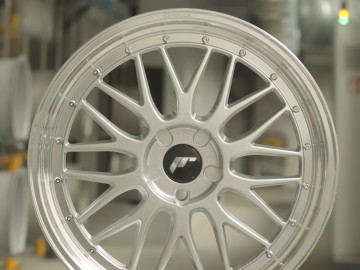 Jr Wheels Jr23 20X8,5 Hyper Silver W/Machined Lip