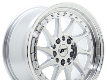 Jr Wheels Jr26 17X8 Et25 5X114/120 Silver Machined Face