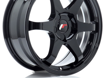 Jr Wheels Jr3 17X7 Et20-42 Blank Gloss Black