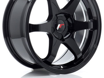 Jr Wheels Jr3 17X8 Et20-35 Blank Gloss Black