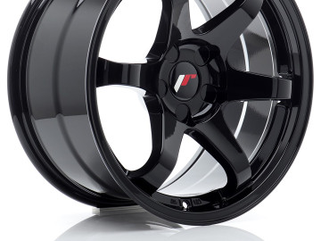 Jr Wheels Jr3 17X9 Et20-35 5H Blank Gloss Black