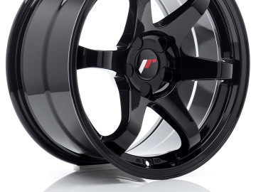Jr Wheels Jr3 17X9 Et20-35 Blank Gloss Black