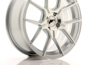 Jr Wheels Jr30 17X7 Et40 4X100 Silver Machined Face