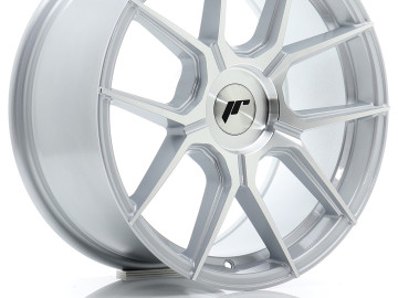 Jr Wheels Jr30 17X8 Et20-40 Blank Silver Machined Face