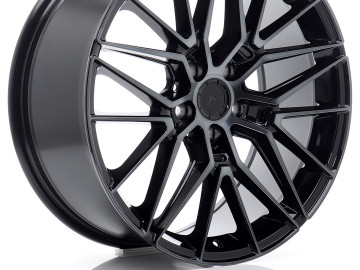 Jr Wheels Jr38 19X8 Et40 5X112 Black Machined W/Tinted Face