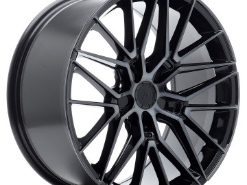 Jr Wheels Jr38 19X9 Et20-40 5H Blank Black Machined W/Tinted Face