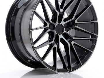 Jr Wheels Jr38 20X10,5 Et20-45 5H Blank Black Brushed W/tinted Face