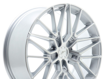 Jr Wheels Jr38 20X8 Et20-40 5H Blank Silver Machined Face