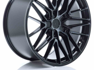 Jr Wheels Jr38 21X10,5 Et10-46 5H Blank Black Brushed W/Tinted Face