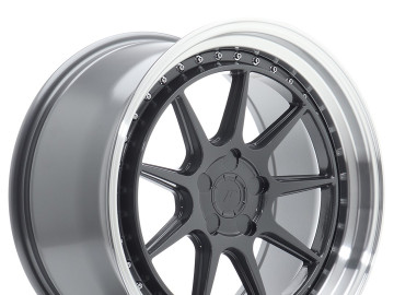 Jr Wheels Jr47 19X9,5 Et15-35 5H Blank Hyper Gray W/Machined Lip