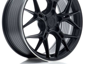 Jr Wheels Jr51 18X8 Et20-45 5H Blank Satin Black W/ Machined Lip