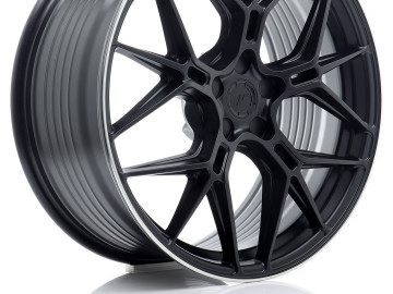 Jr Wheels Jr51 20X9 Et20-51 5H Blank Satin Black W/ Machined Lip