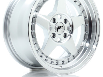 Jr Wheels Jr6 16X8 Et30 4X100 Silver Machined Face