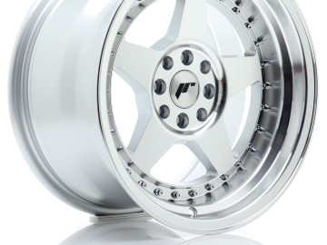 Jr Wheels Jr6 16X9 Et20 4X100/108 Silver Machined Face