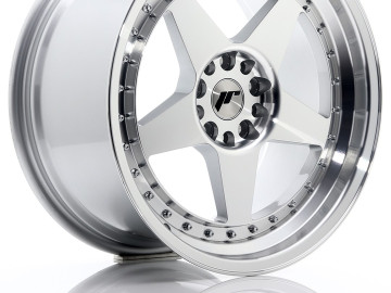 Jr Wheels Jr6 18X9,5 Et40 5X112/114,3 Silver Machined Face