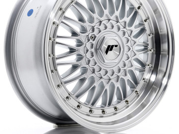 Jr Wheels Jr9 17X7,5 Et20-35 Blank Silver W/machined Lip+Silver Rivets