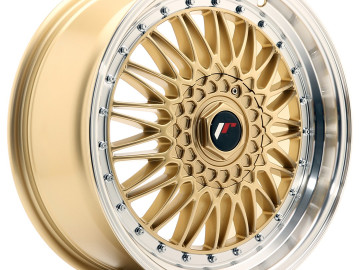 Jr Wheels Jr9 18X8 Et35 5X112 Gold W/ Machined Lip