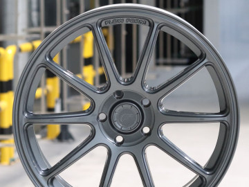 Jr Wheels Sl04 18X8 Gloss Light Gunmetal