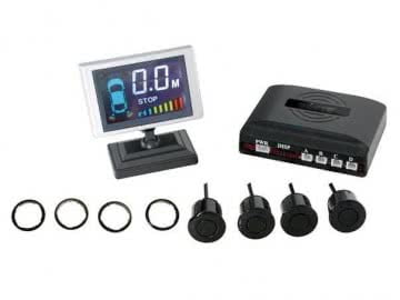KIT 4 SENSORES ESTACIONAMENTO C/ LCD