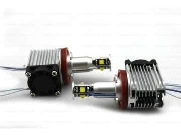 KIT BMW Angel Eye H8 LED 40W CREE XT-E FAN