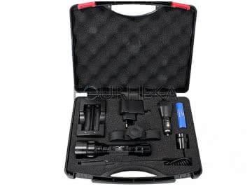 Kit Caça Lanterna Led ML-3 1300 Lumens Modo ON / OFF