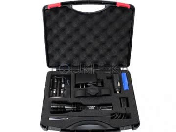 Kit Caça Lanterna Led ML-9 Led 1600 Lumens Modo ON / OFF