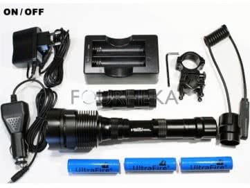 Kit Lanterna 3800 Lumens Modo ON / OFF