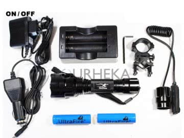 Kit Lanterna Led 1300 Lumens Modo ON / OFF