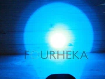 Kit Lanterna Led Azul ML-9 Led 1600 Lumens Modo ON / OFF