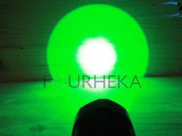 Kit Lanterna Led Verde ML-9 Led 1600 Lumens Modo ON / OFF